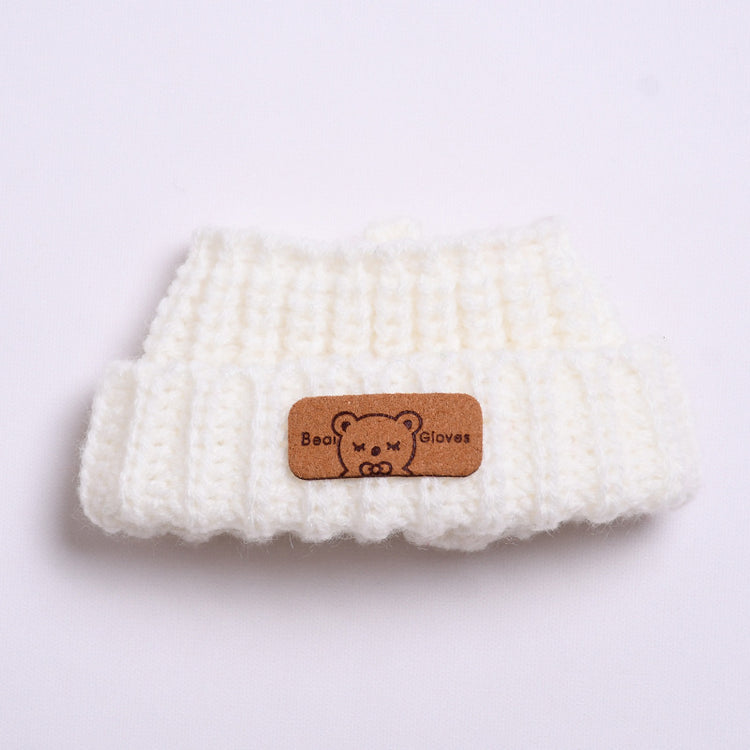 Bear Woolen Cap 15-17cm collectible dolls