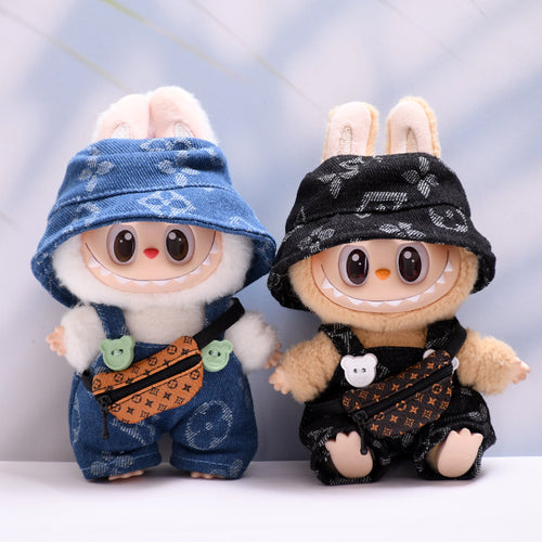네잎클로버 오버올 세트 15-17cm 수집용 인형[옷만 판매] 