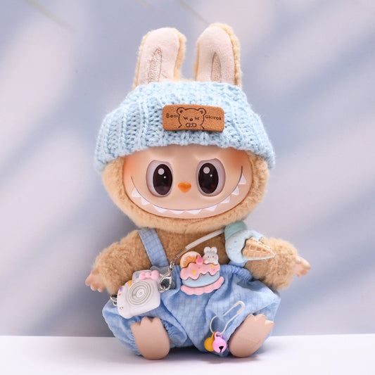 Ice Cream Overalls Set  15-17cm collectible dolls[Selling clothes only]