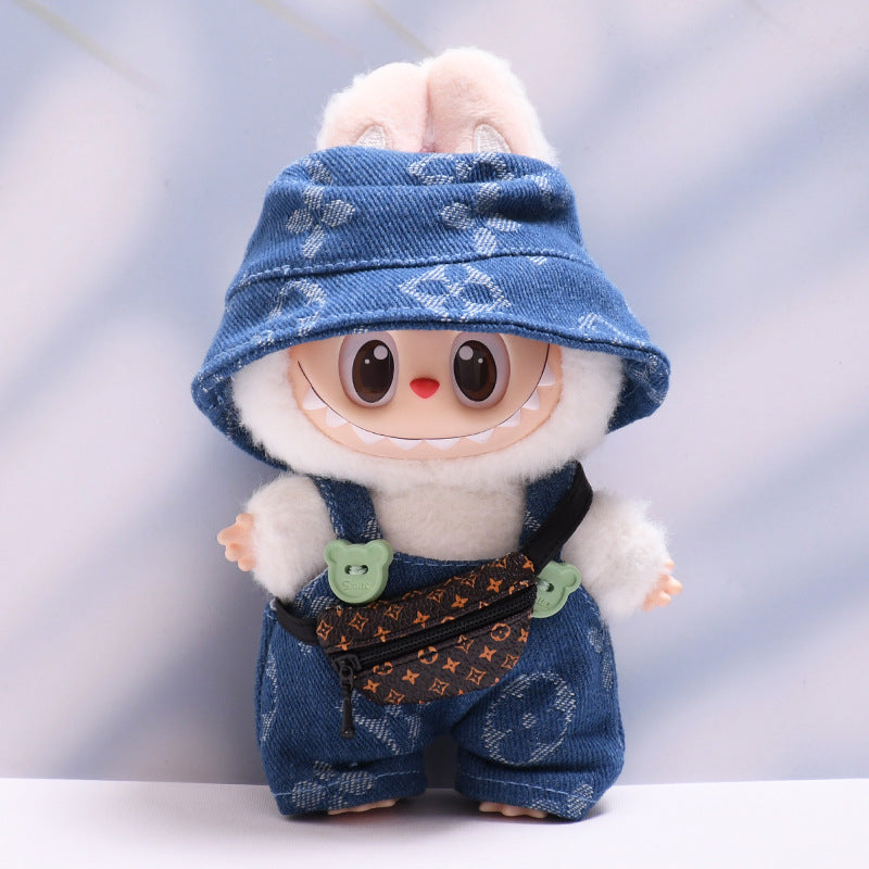 네잎클로버 오버올 세트 15-17cm 수집용 인형[옷만 판매] 