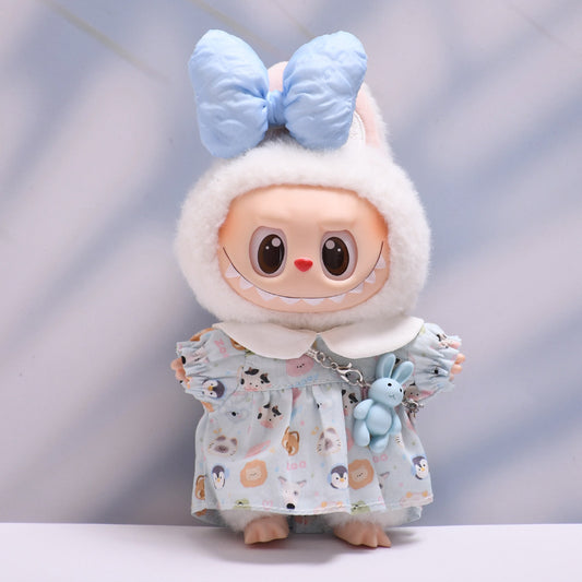 Bowknot Dress 15-17cm collectible dolls[Selling clothes only]