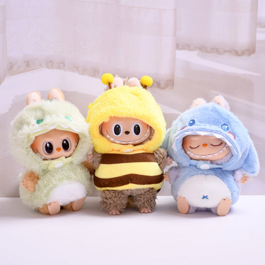 Bee Dinosaur Shark Crossdressing   15-17cm collectible dolls[Selling clothes only]