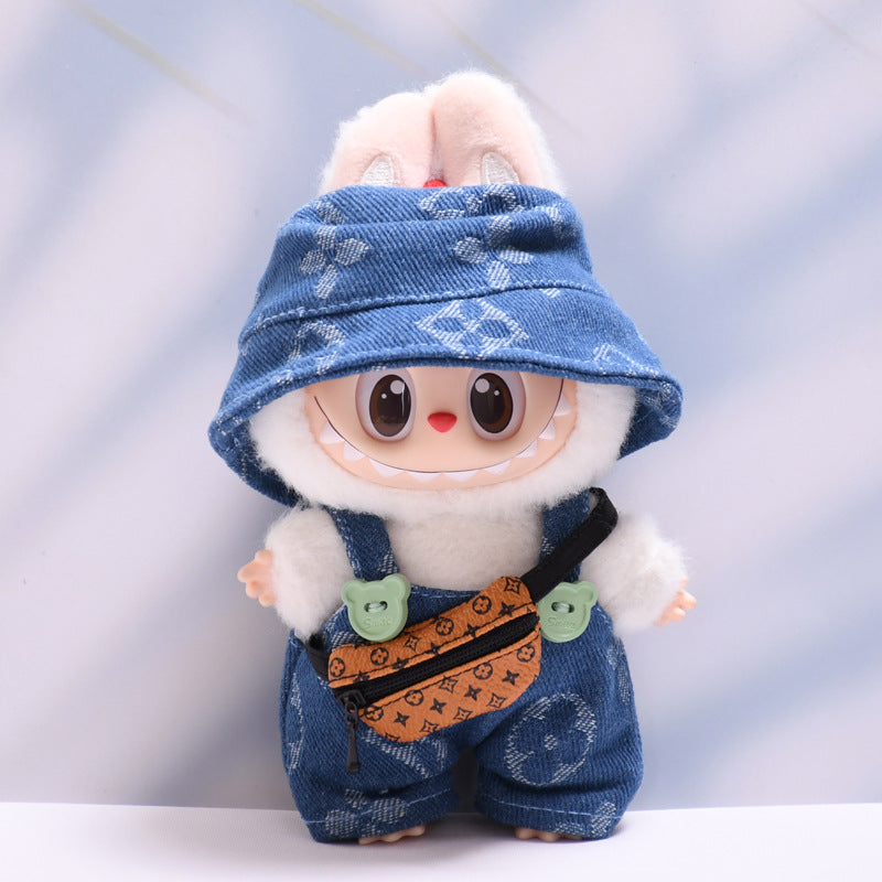 네잎클로버 오버올 세트 15-17cm 수집용 인형[옷만 판매] 