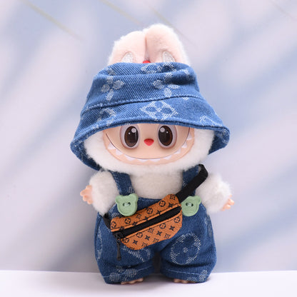 네잎클로버 오버올 세트 15-17cm 수집용 인형[옷만 판매] 