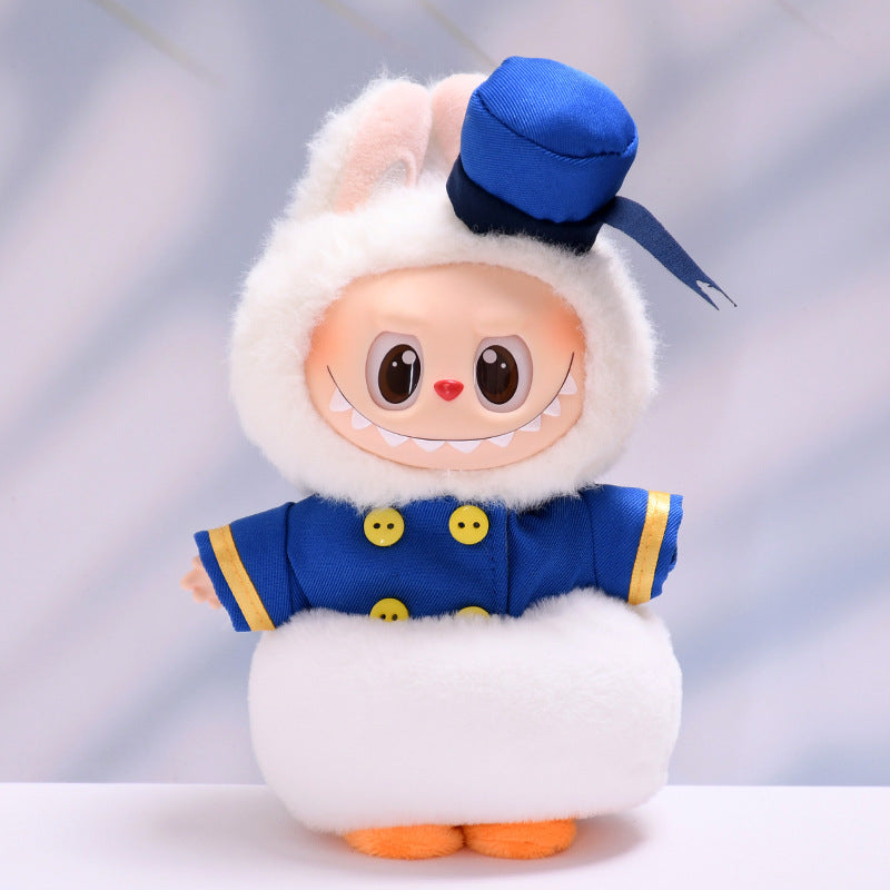 오리 선원 의상 15-17cm 수집용 인형[옷만 판매] 
