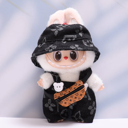네잎클로버 오버올 세트 15-17cm 수집용 인형[옷만 판매] 