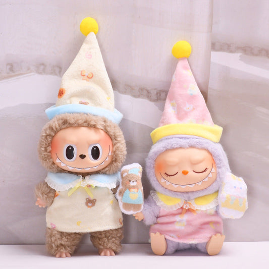 Bear Pajama Set 15-17cm collectible dolls[Selling clothes only]